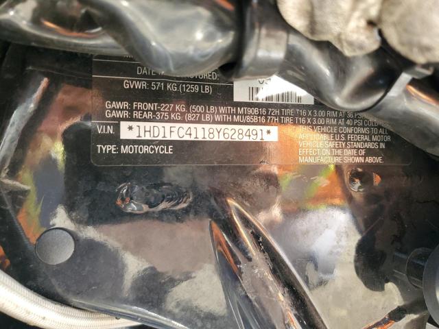 2008 HARLEY-DAVIDSON FLHTCUI 1HD1FC4118Y628491