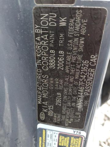 2015 KIA FORTE LX - KNAFX4A67F5421626