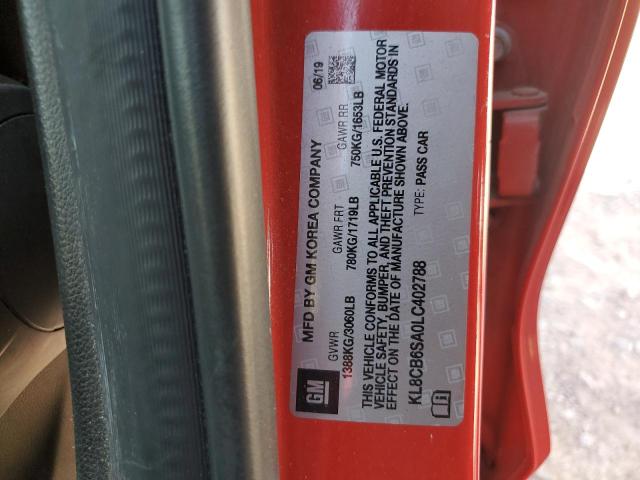 2020 CHEVROLET SPARK LS - KL8CB6SA0LC402788