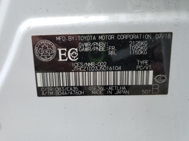 2018 LEXUS IS 350 JTHCZ1D23J5016104