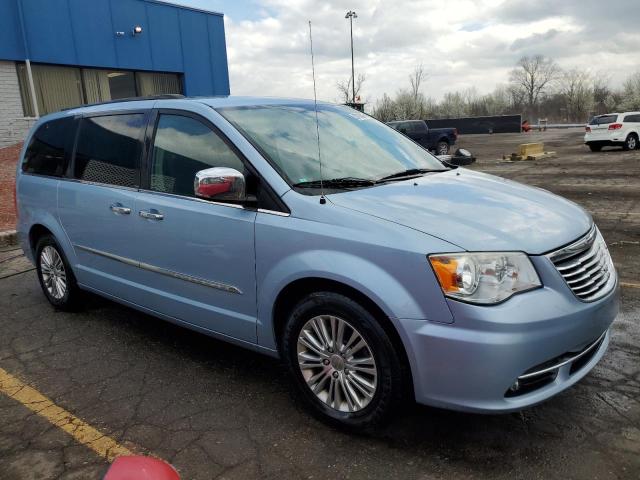 Vin: 2c4rc1cg7dr665180, lot: 53796635, chrysler minivan touring l 20134