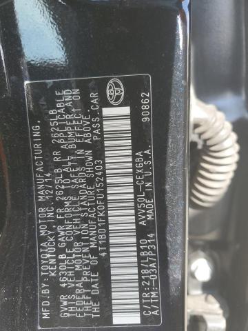 2015 TOYOTA CAMRY HYBR - 4T1BD1FK0FU152403