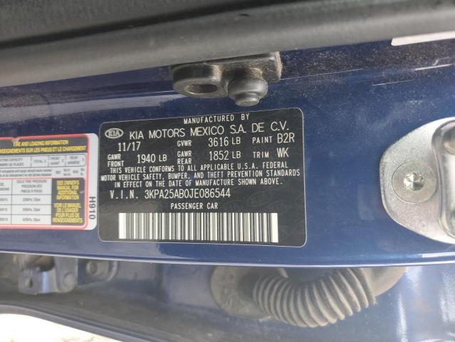 2018 KIA RIO LX - 3KPA25AB0JE086544