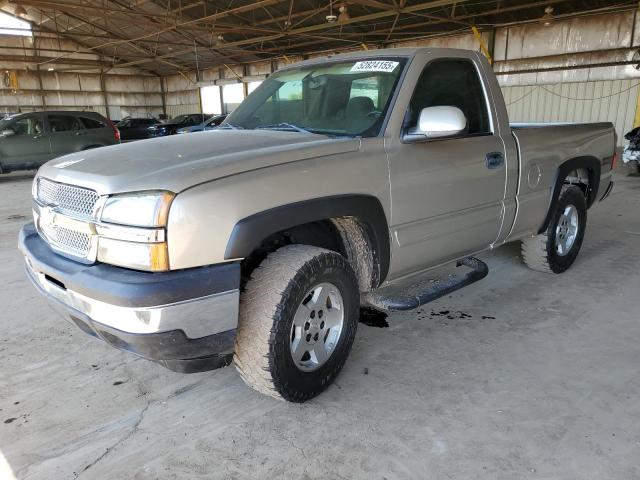 CHEVROLET SILVERADO 2005 gold  gas 1GCEK14T15E216511 photo #1