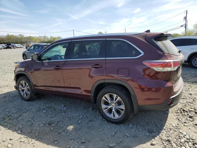 Vin: 5tdjkrfh0fs140569, lot: 54086105, toyota highlander xle 20152