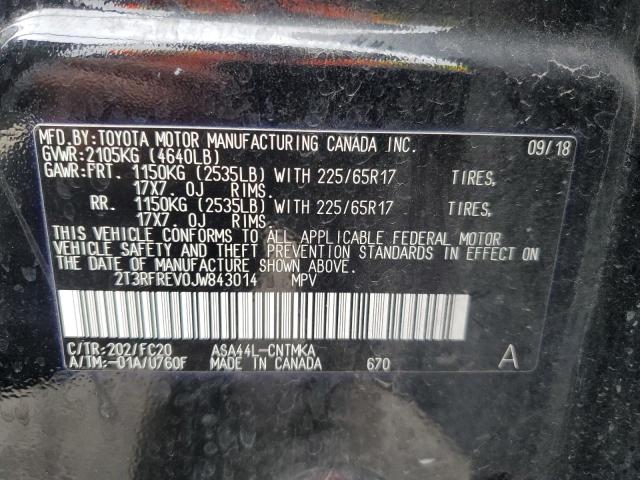 2018 TOYOTA RAV4 ADVEN - 2T3RFREV0JW843014