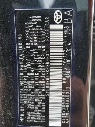 2019 TOYOTA COROLLA L - 5YFBURHE2KP869631