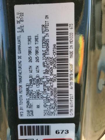 2022 TOYOTA TACOMA - 3TYSZ5AN5NT092088