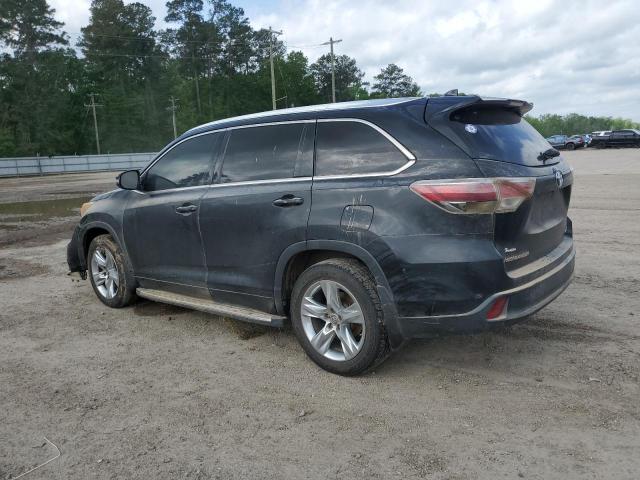 Vin: 5tdykrfh9gs171755, lot: 51659815, toyota highlander limited 20162