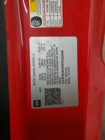 2023 CHEVROLET CAMARO LS - 1G1FB1RSXP0141949