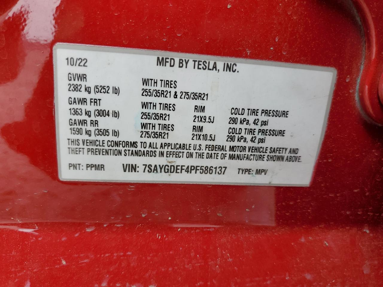 Tesla Model y 2023