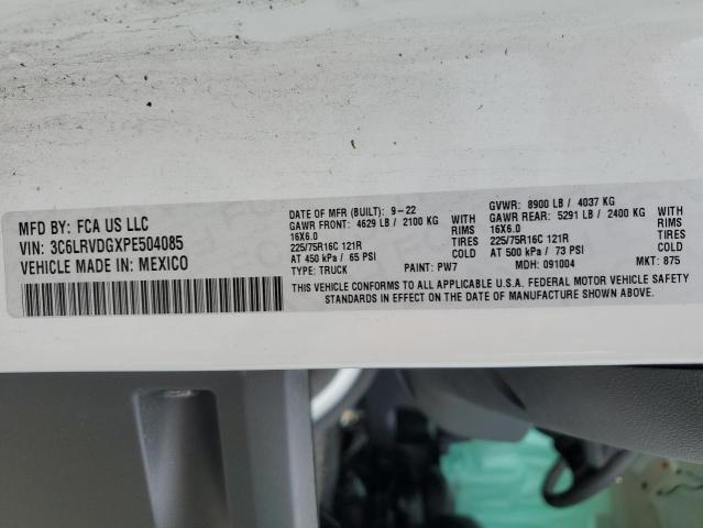 2023 RAM PROMASTER - 3C6LRVDGXPE504085