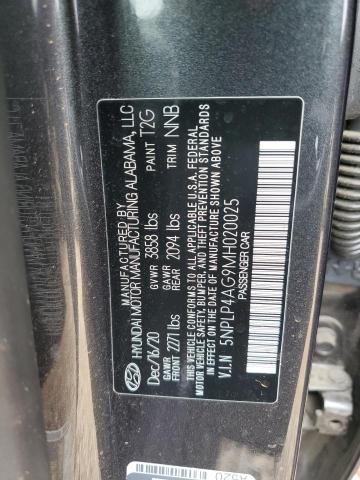 2021 HYUNDAI ELANTRA LI - 5NPLP4AG9MH020025