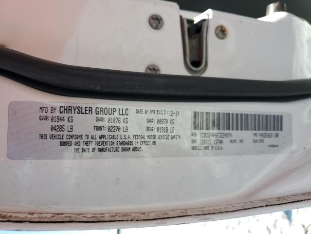 2015 DODGE DART SE 1C3CDFAA8FD224974