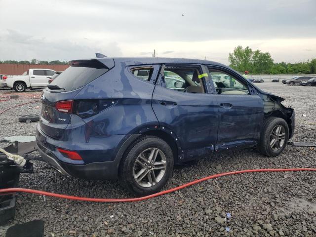 Vin: 5xyzt3lb0hg412065, lot: 53508795, hyundai santa fe 20173