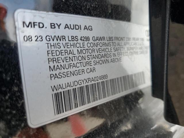 2024 AUDI A3 PREMIUM - WAUAUDGYXRA024869