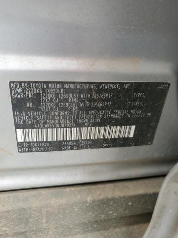 2022 TOYOTA RAV4 LE - 4T3LWRFV3NU070274