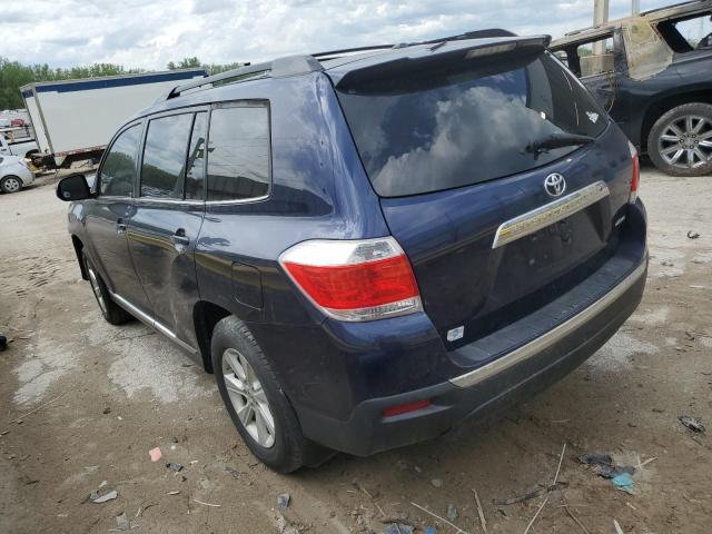 Vin: 5tdbk3eh8cs133061, lot: 53655685, toyota highlander base 20122