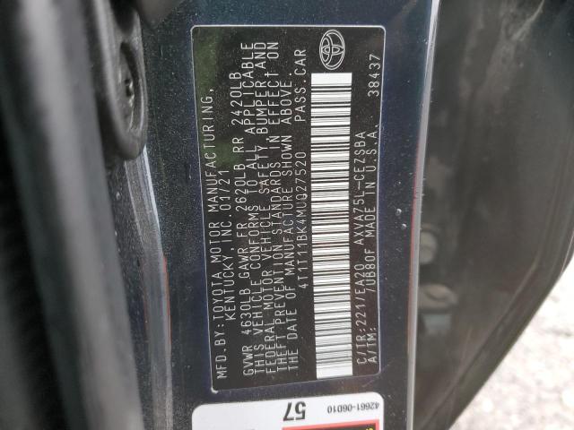 2021 TOYOTA CAMRY SE - 4T1T11BK4MU027520