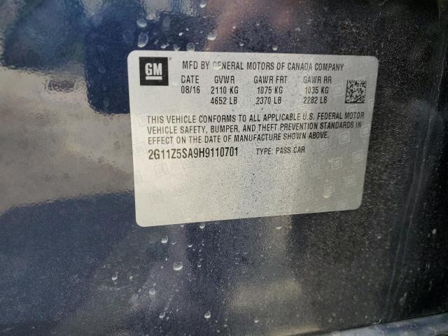 2017 CHEVROLET IMPALA LS 2G11Z5SA9H9110701
