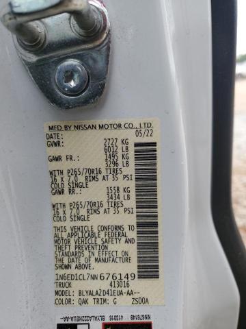 2022 NISSAN FRONTIER S - 1N6ED1CL7NN676149