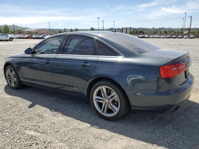 AUDI A6 PREMIUM 2012 blue sedan 4d gas WAUGGAFC8CN127598 photo #3