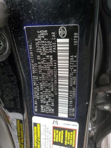 2021 TOYOTA CAMRY SE - 4T1T11BK4MU024441