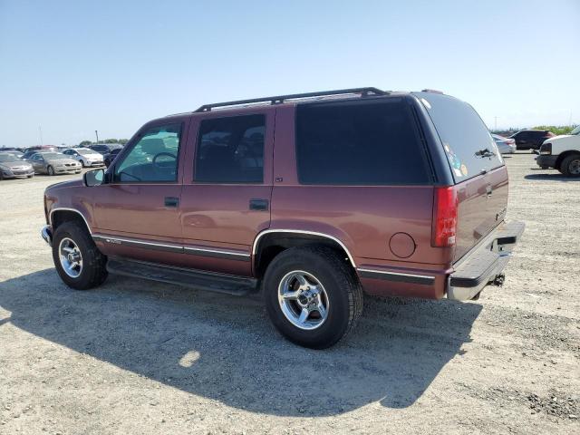 CHEVROLET TAHOE K150 1997 burgundy  gas 1GNEK13R2VJ384064 photo #3