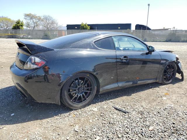 HYUNDAI TIBURON GT 2008 black  gas KMHHN66F18U295838 photo #4