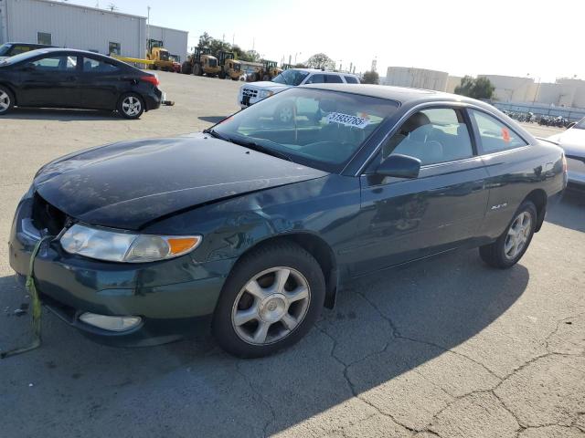 TOYOTA CAMRY SOLA 2003 green  gas 2T1CF28P33C607349 photo #1