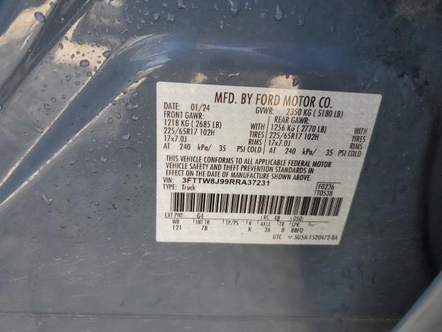 2024 FORD MAVERICK X - 3FTTW8J99RRA37231