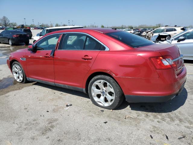 FORD TAURUS SEL 2011 red  gas 1FAHP2EW7BG142854 photo #3
