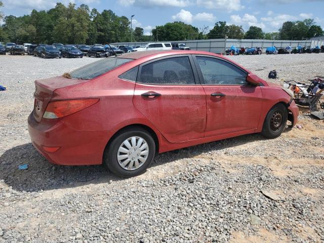 HYUNDAI ACCENT GLS 2012 red  gas KMHCT4AE6CU047077 photo #4