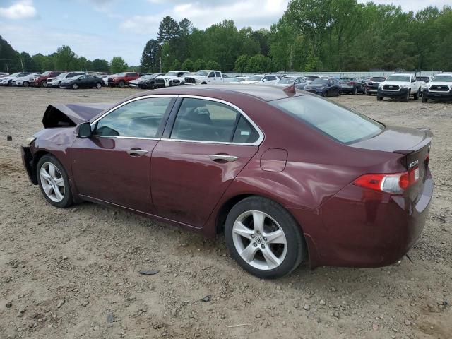 ACURA TSX 2009 maroon sedan 4d gas JH4CU26679C028266 photo #3