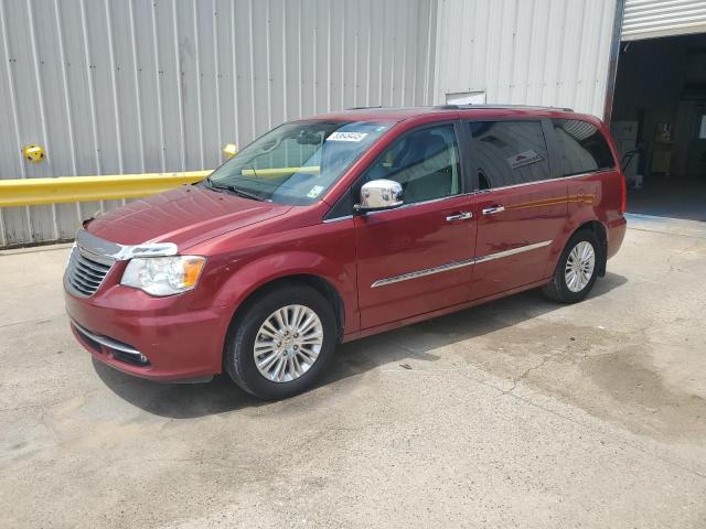 CHRYSLER TOWN & COU 2012 red  flexible fuel 2C4RC1GG1CR252261 photo #1
