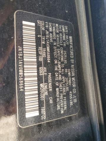2021 NISSAN ROGUE SPOR - JN1BJ1AV0MW568664
