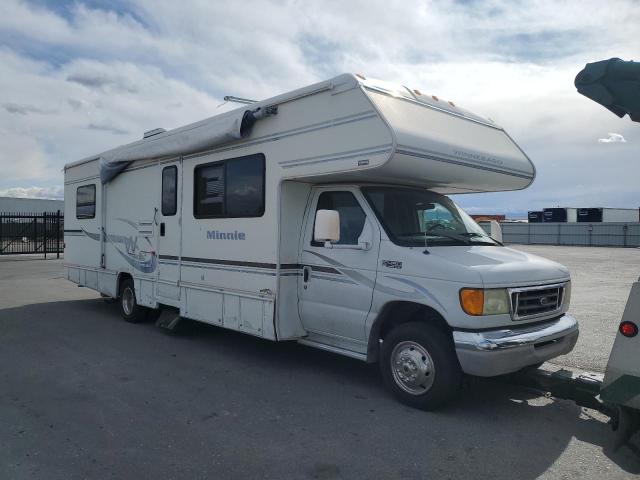 FORD ECONOLINE 2003 cream  gas 1FDXE45S93HB78668 photo #1