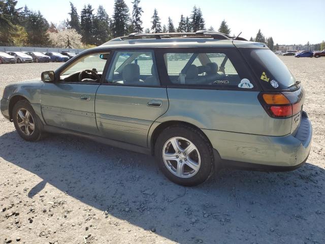 SUBARU LEGACY OUT 2004 green  gas 4S3BH806947637664 photo #3