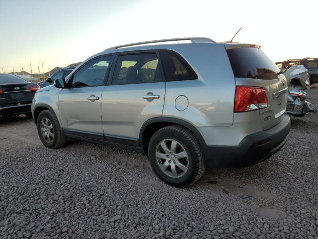 KIA SORENTO LX 2013 silver  gas 5XYKT4A62DG358176 photo #3
