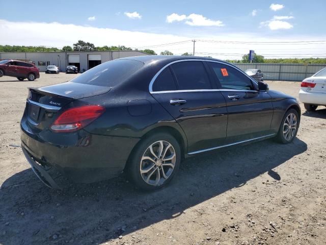 Vin: 55swf4kb2gu103610, lot: 53905665, mercedes-benz c-class 300 4matic 20163