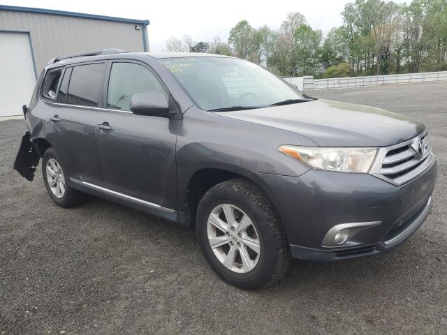 Vin: 5tdbk3eh3ds205365, lot: 53519395, toyota highlander base 20134
