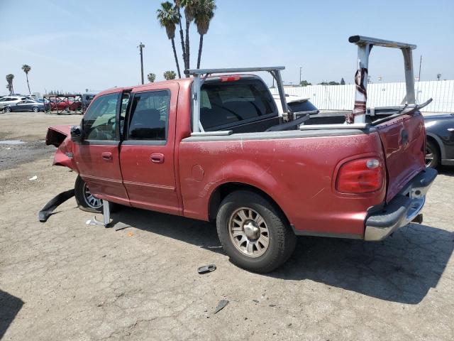 FORD F150 SUPER 2002 red  gas 1FTRW076X2KC79299 photo #3