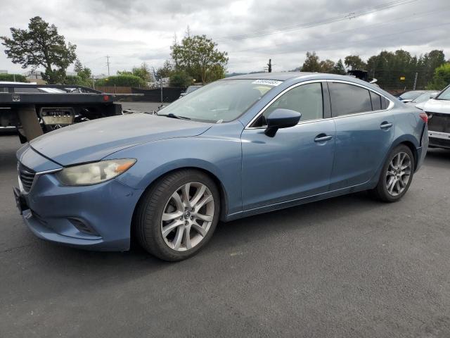 MAZDA 6 TOURING 2014 blue  gas JM1GJ1V66E1130123 photo #1