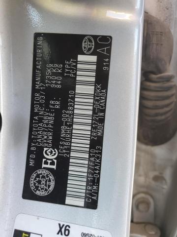 2017 TOYOTA COROLLA L - 2T1BURHE1HC883710