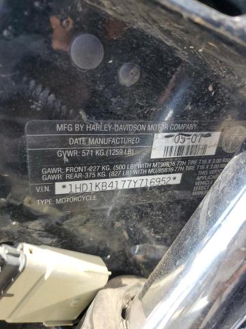 2007 HARLEY-DAVIDSON FLHX - 1HD1KB4177Y716952