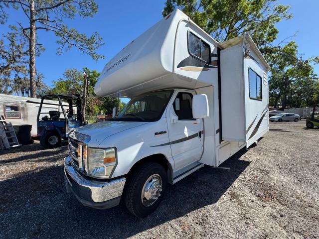 FORD ECONOLINE 2011 white  gas 1FDXE4FS3BDA54660 photo #3