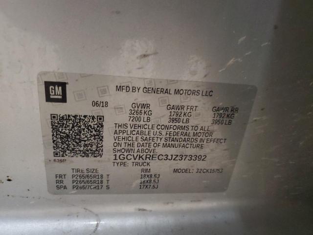 2018 CHEVROLET 1500 SILVE - 1GCVKREC3JZ373392