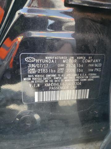 2018 HYUNDAI ELANTRA SE - KMHD84LF6JU493304