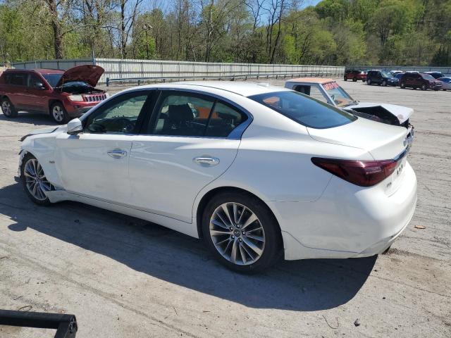 Vin: jn1ev7ar6jm433364, lot: 54924125, infiniti q50 luxe 20182