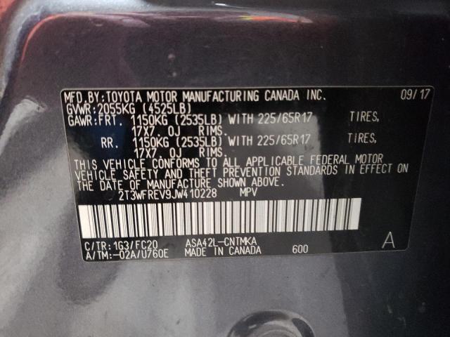 2018 TOYOTA RAV4 ADVEN - 2T3WFREV9JW410228